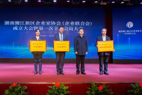 让企业家站 c位 唱主角 湖南湘江新区企业家协会 企业联合会 成立