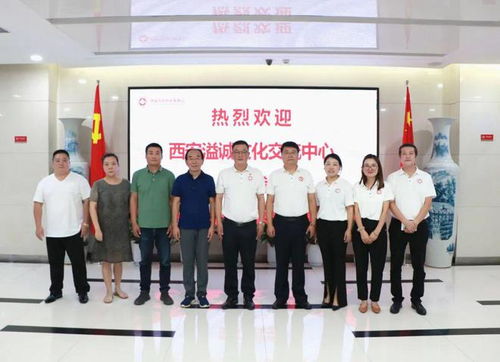 西企协党建工作指导站对西安溢诚文化交流中心进行工作调研