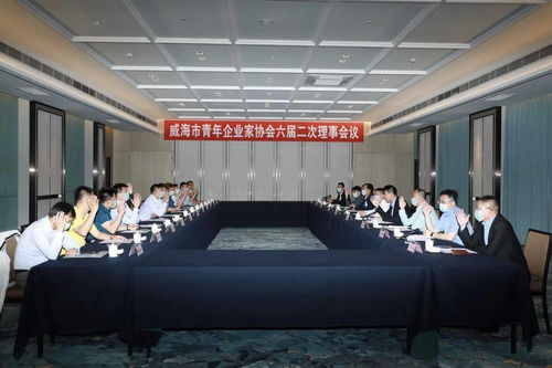 威海市青企协六届二次理事会议成功召开