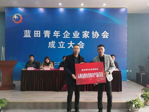 蓝田青年企业家协会成立